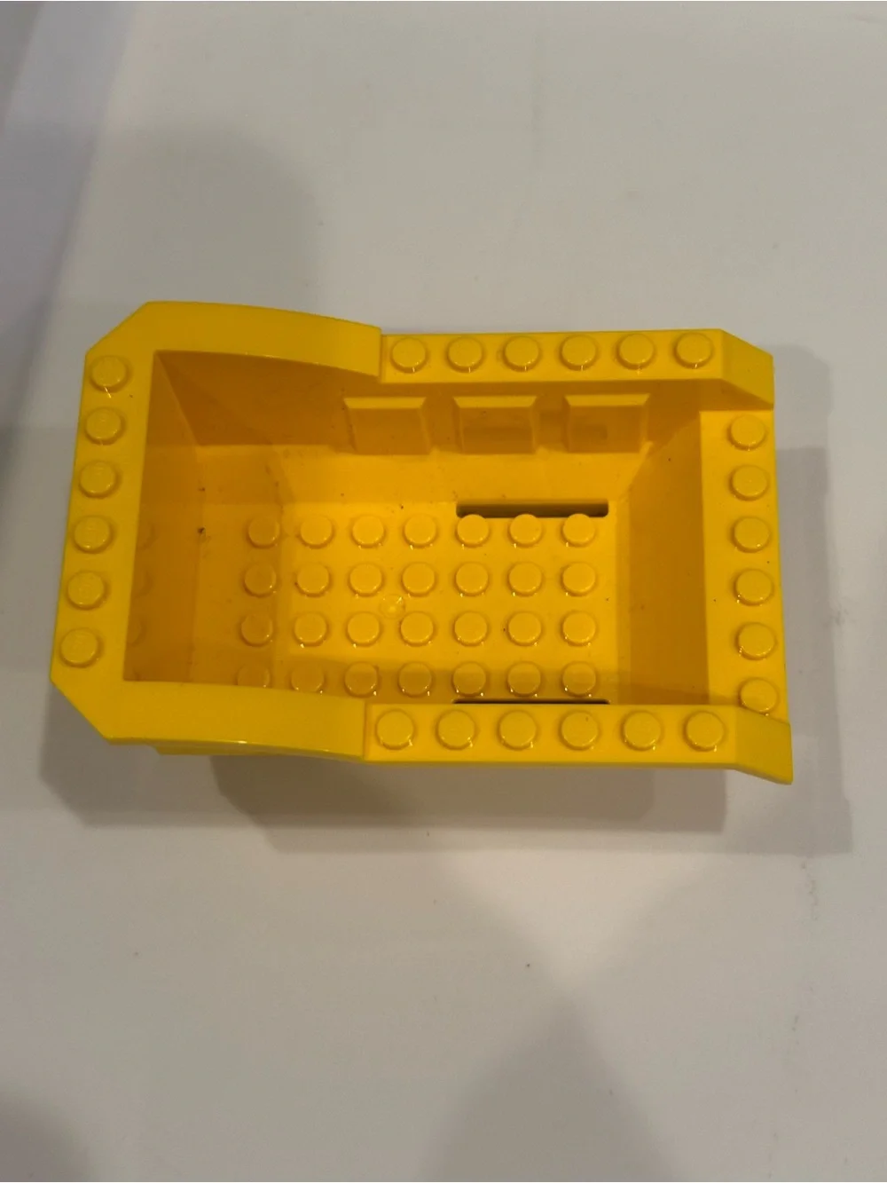 Lego Yellow Truck Back Dumper Holder Bed Yellow